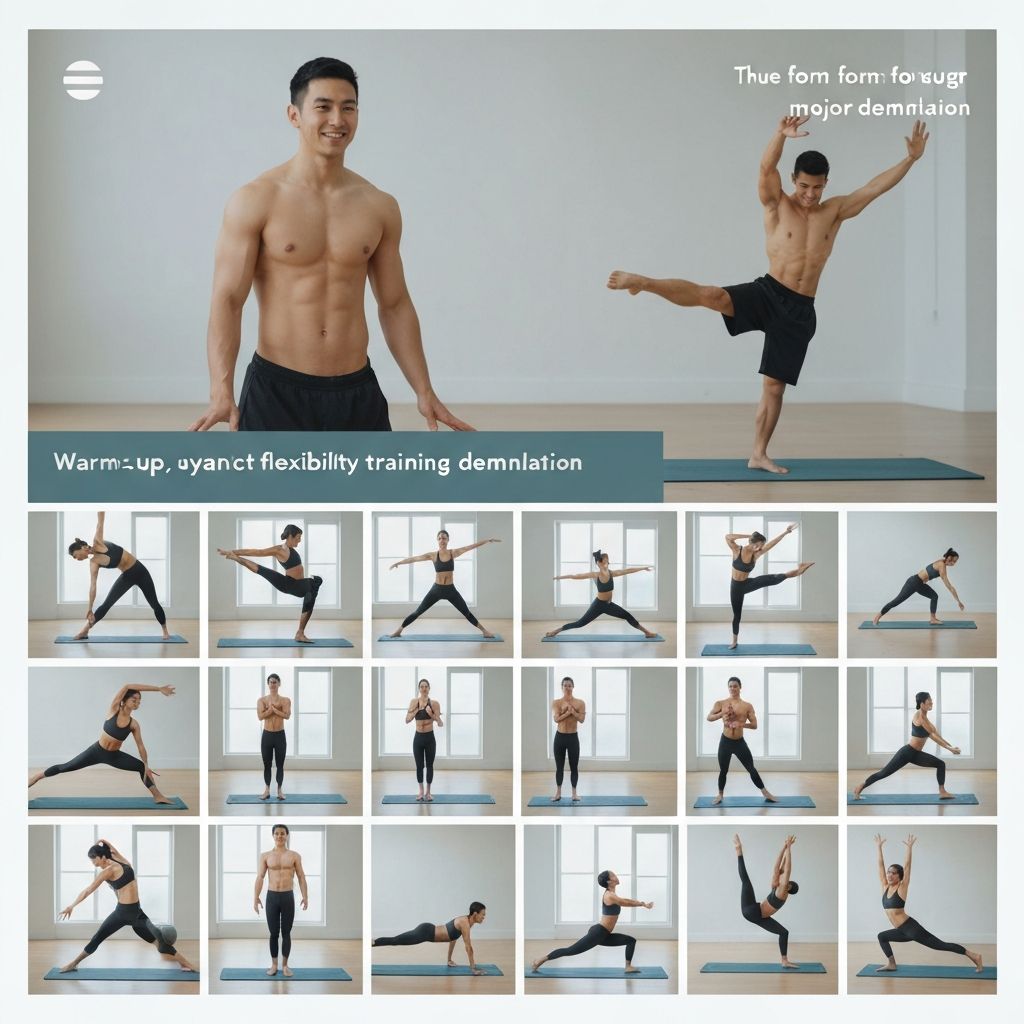 Guided stretching and mobility work